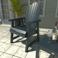 thumbnail image 3 of Highwood 3pc Hamilton Deck Set -Two Adirondack Deck Chairs, One Side Table, Outdoor, Eco-friendly, Synthetic Wood, 3 of 7