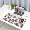 thumbnail image 6 of Kdxio Vintage Butterflies Print Large Gaming Mouse Pad,Non-Slip Base,Water Resist Keyboard Pad for Gamer,Office & Home,29.5 x 15.8 in, 6 of 9