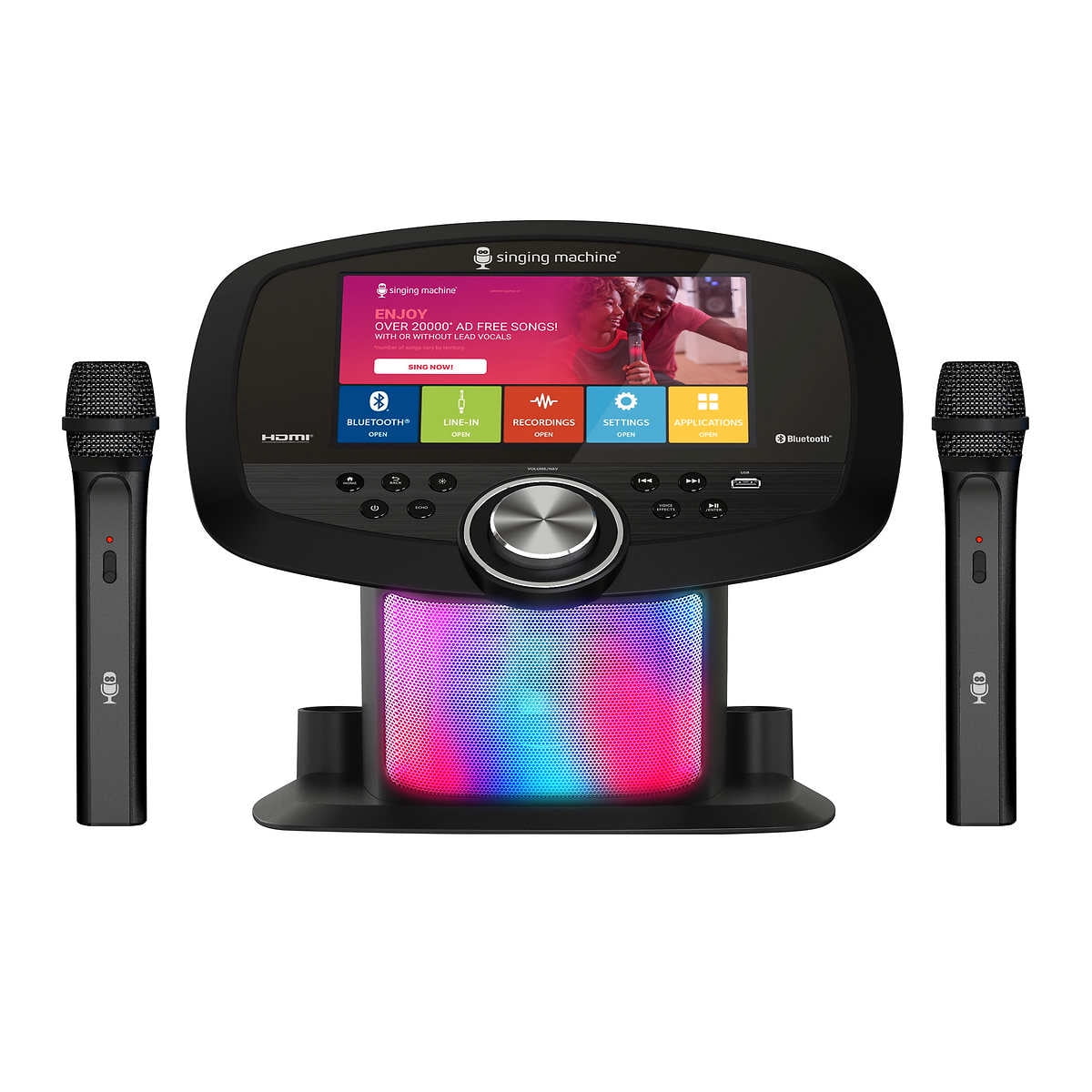 Singing Machine Wi-Fi カラオケマシーン Singing Machine Professional Karaoke System with 10.1