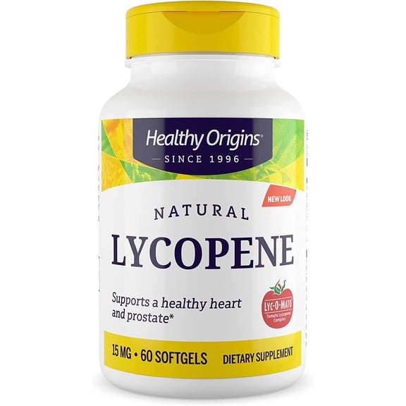 Healthy Origins Lycopene 15 mg (Lyc-O-Mato), 60 Softgels