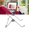 thumbnail image 4 of Support de Tablette Pliable, Support de Tablette Multifonction Réglable avec Base en Silicone Antidérapante pour Tablette pour Portable Gris Argenté, 4 of 8