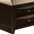 thumbnail image 2 of Modern Bedroom Storage Bed In Beige With Drawer Construction Cappuccino Queen Spacious And Durability, 2 of 2