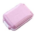thumbnail image 1 of Pastillero Portátil Dispensador 3 Capas Tableta Medicina A Casa (rosa), 1 of 6