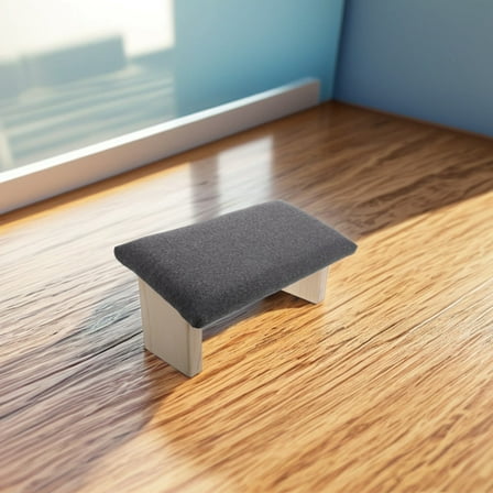 Worgeous Foldable Wooden Meditation Stool Folding Kneeling Meditation Bench Kneeling Stool For Yoga Prayer Meditation Room Accessories