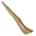 thumbnail image 2 of Uxcell Utensilios de cocina de madera con pinzas de té de punta curva de 7 pulgadas color madera, 2 of 5