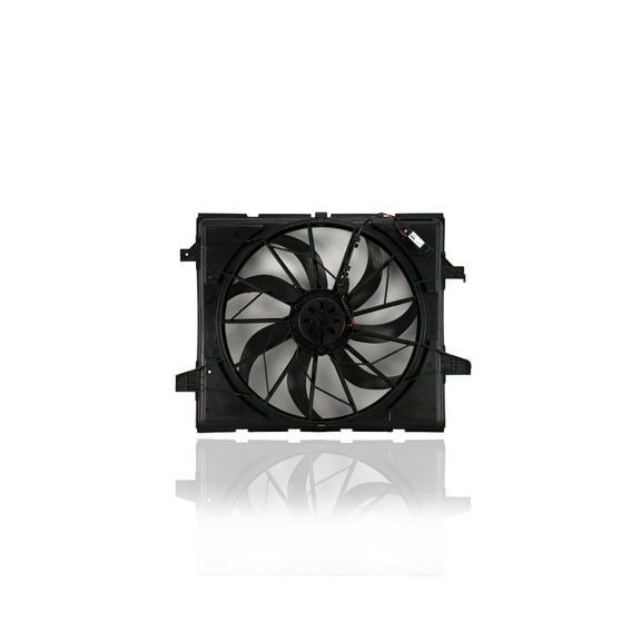 Dual Radiator and Condenser Fan Assembly - Pacific Best Inc. Fit/For CH3115170 11-19 Jeep Grand Cherokee 3.6/5.7L - Standard-Cooling