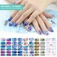 thumbnail image 4 of Toorise 20 Sheets Full Wraps Nail Stickers Decals, Self-Adhesive Nail Polish Stickers Waterproof Nail Decal Strips for Women Girls Nail DIY Decoration, 4 of 11