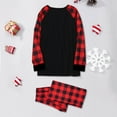 thumbnail image 4 of IROINNID Christmas Pajamas for Family Printed Soft Tops with Pants Two-Pieces Matching Pajamas Set, 4 of 9