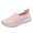 Pink, variant on NOKIO Women'S Breathable Sneakers Comfy Women'S Active Footwear Women Breathable Lace Up Shoes Flats Casual Shoes Unisex Lightweight Work Shoes Sporty Breathable Slip Work Trainers