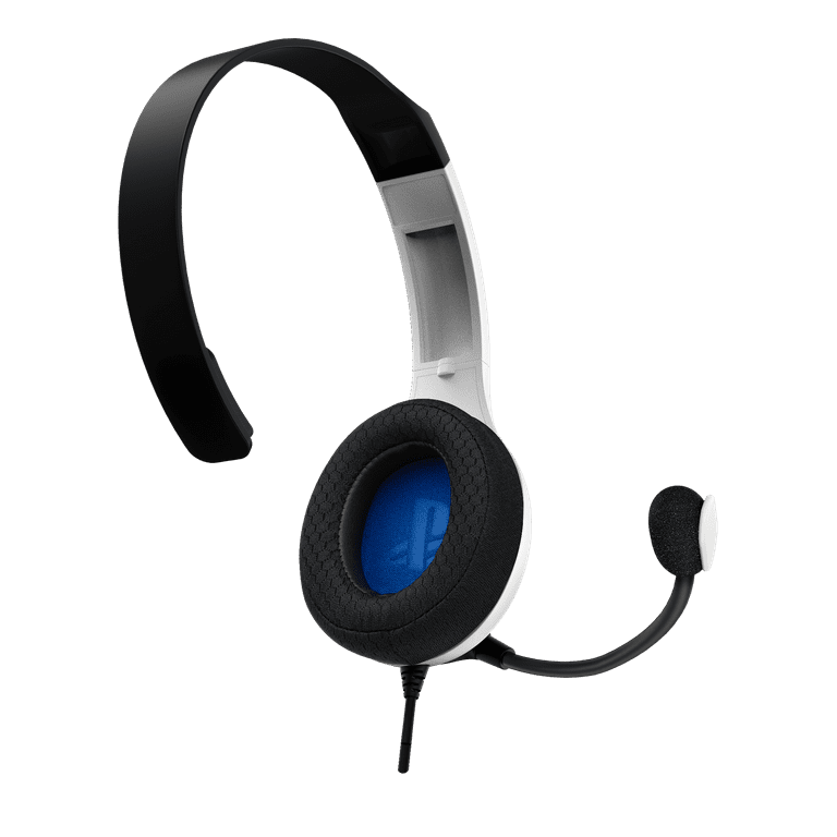 PDP Gaming LVL30 Wired Chat Headset With Noise Cancelling Microphone: White  - PlayStation 5, PlayStation 4, PC