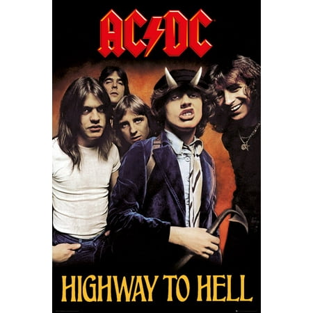 AC/DC - Music Poster / Print (Highway To Hell) (Size: 24