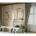 thumbnail image 3 of Elegant Decor Naomi Vintage Resin Mirror 36x42 in Antique Brass, 3 of 7