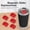 A225 Red 2.0x1.6", variant on 30Oz Insulated Tumbler With Lid Durable Stainless Steel Travel Mug Leak-Proof Design Easy-Clean Interior For Hot Or Cold Beverages Ideal Outdoo Glass&Bottle