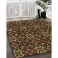 thumbnail image 3 of Ahgly Company Machine Washable Indoor Rectangle Transitional Night Red Area Rugs, 8' x 12', 3 of 7