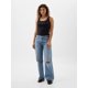thumbnail image 2 of Musculosa de canalé GAP para mujer, color negro intenso, talla XL, 2 of 3