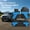 Black & Blue, variant on All Weather Floor Liners Custom Fit for Honda CR-V 2023-2026 (Gasoline & Hybrid), Heavy Duty Anti-Slip Full Set 1st & 2nd Row Black Car Floor Mats for CRV