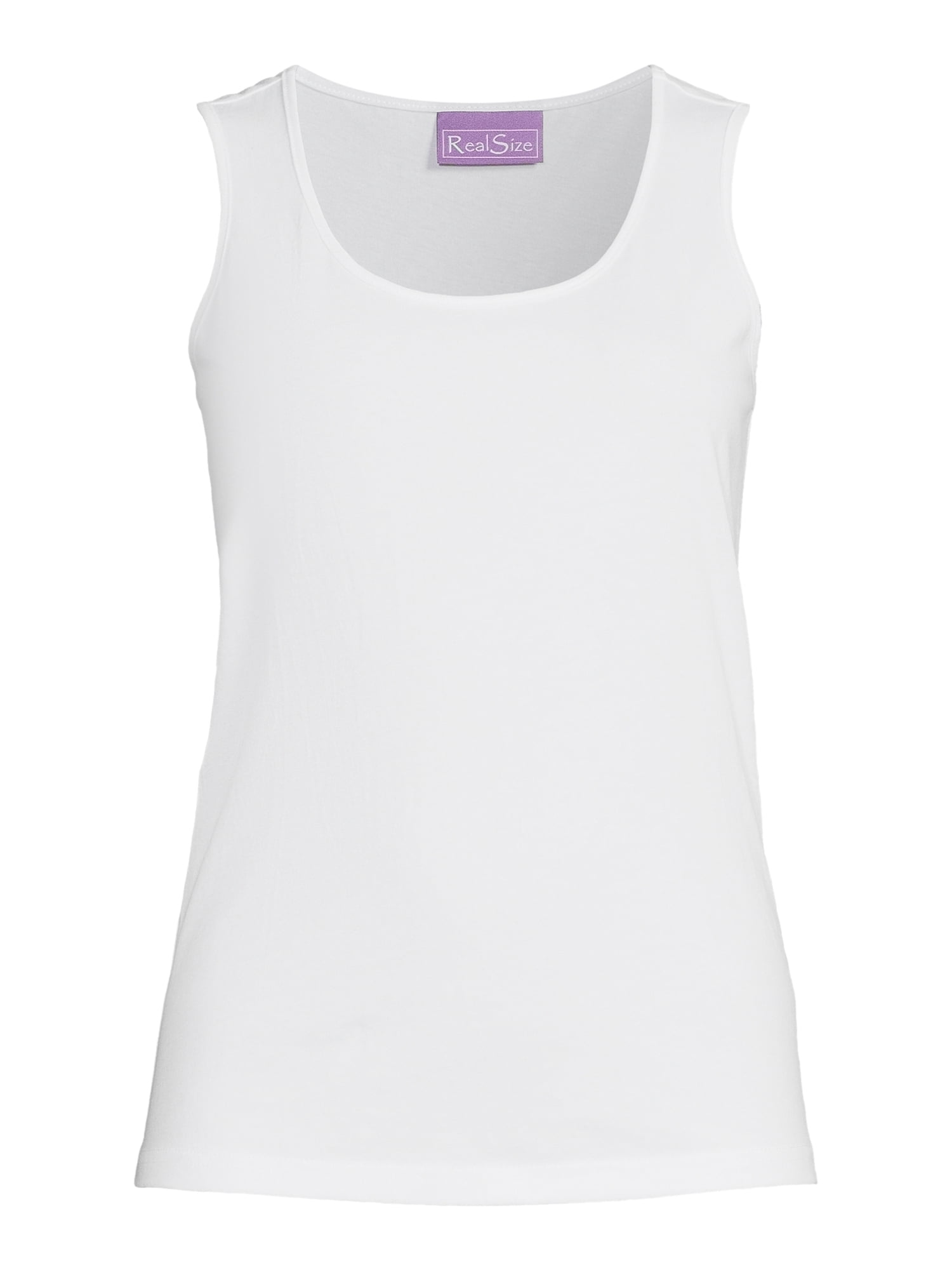 RealSize Women's Jersey Tank Top, Sizes XS-3XL
