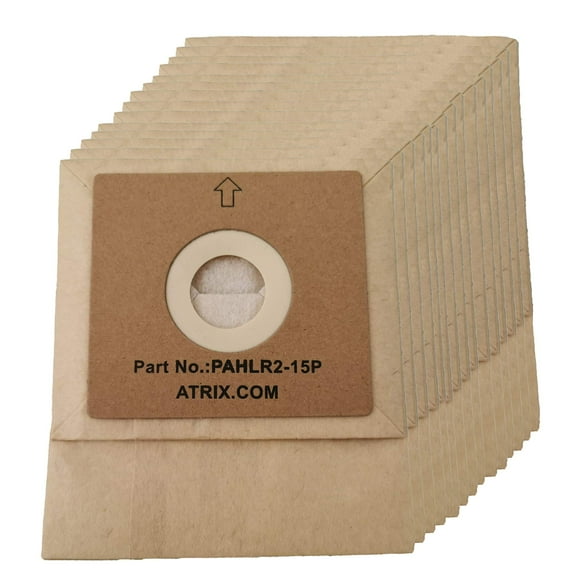 Bolsas de filtro de papel Atrix PAHLR2-15P para aspiradora Atrix Lil Red
