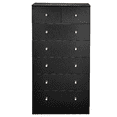 thumbnail image 5 of GZXS Dresser for Bedroom with 7 Storage Drawers, Chest of Drawers for Hallway, Entryway, Black, 5 of 10