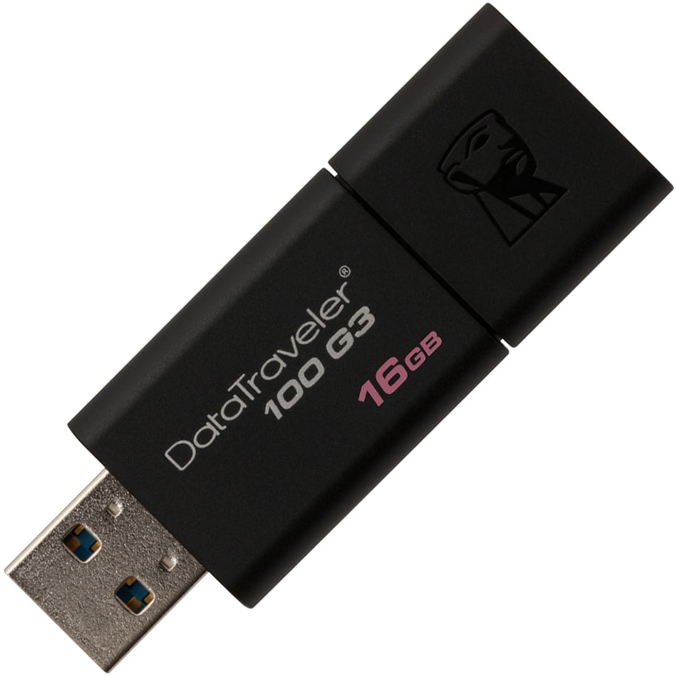 Pack of 5 Kingston 16GB 100 G3 USB 3.0 DataTraveler DT100G3/16GB