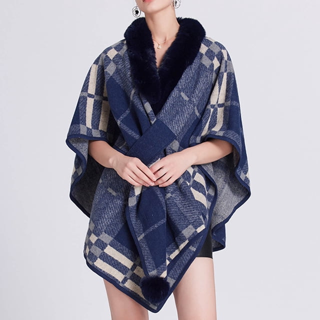 Amzcrzy Cardigans pour Femmes Mode Blouse Décontractée pour Femmes Uni à Capuche Couleur Col Rond Cape Cardigan Cardigan pour Femmes Vestes pour Femmes Hauts à Manches Longues pour Femmes Veste pour Femmes Vêtements pour Femmes
