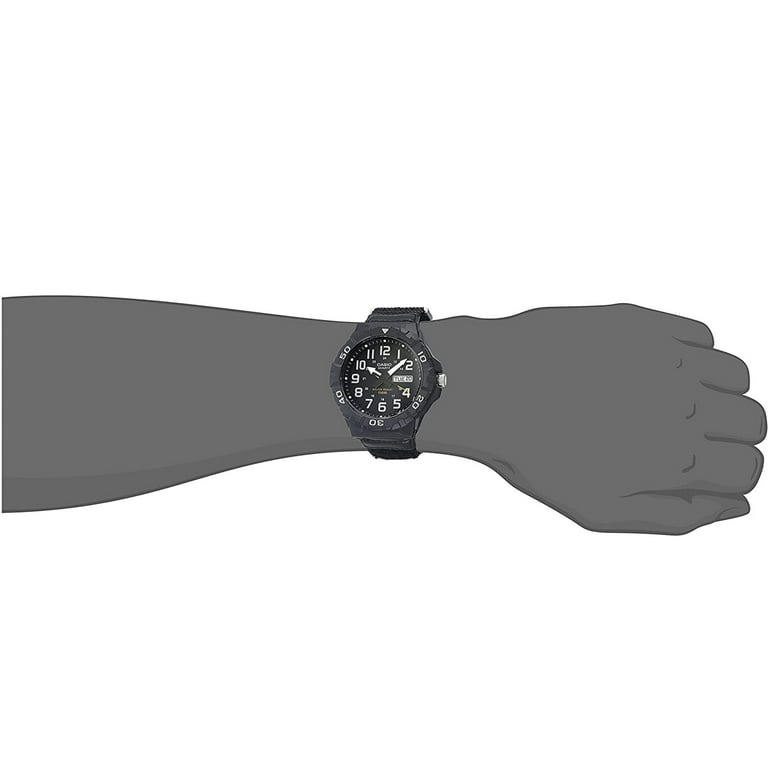 Casio quartz water resist 100m price clearance