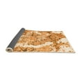 thumbnail image 2 of Ahgly Company Indoor Rectangle Abstract Orange Modern Area Rugs, 5' x 8', 2 of 4
