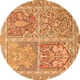 thumbnail image 1 of Ahgly Company Indoor Round Persian Orange Traditional Area Rugs, 6' Round, 1 of 1