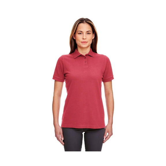 UltraClub Women's Classic Pique Polo Shirt, Style 8530