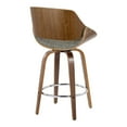thumbnail image 4 of LumiSource Multi Fabrizzi 26" Fixed-Height Counter Stool - Set of 2, 4 of 4