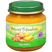 Nature's Goodness: Squash Baby Food, 4 oz