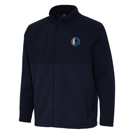 Men s Antigua Navy Dallas Mavericks Daily Fused Full-Zip Jacket