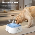 thumbnail image 3 of Dog Bowl No Spill, Pet Water Bowl No Drip Slow Water Feeder Cat Bowl, Pet Water Dispenser Travel Water Bowl For Dogs Cats, 3 of 4
