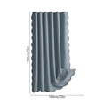 thumbnail image 3 of Large Waterproof Polyester Shower Curtain with Rustproof Grommets, 70.87x78 inches, Multiple Colors, Easy to Install and Clean, 3 of 6
