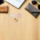 thumbnail image 1 of VERDANVERSE 9Pcs Cute Enamel Flower Pins Assorted Color Metal Brooches for Jackets Bags and Dresses, 1 of 7