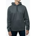 thumbnail image 2 of Lazer Mens Polar Fleece Pullover Hoodie Gray Size XL, 2 of 2