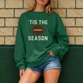 thumbnail image 2 of Game Day Sweatshirt Women Tis The Season Football Sweatshirt Casual Outfits, 2 of 6