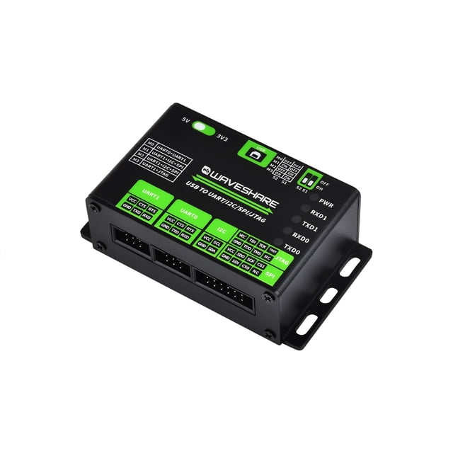 Convertidor USB a UART/I2C/SPI/JTAG Waveshare