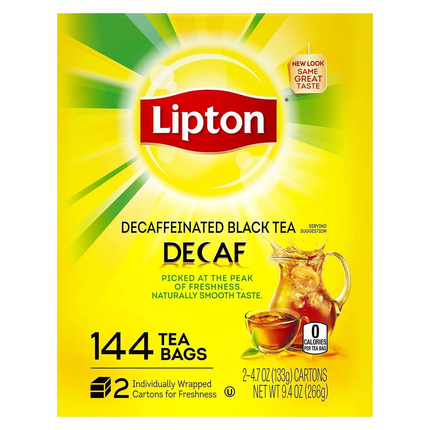 Lipton Tea Bags, Decaffeinated, 144 ct.