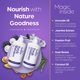 thumbnail image 3 of Herbishh Sulfate Free Purple Shampoo And Conditioner Set 16.9 Fl. Oz Each, Blonde Purple Shampoo For Grey Hair Neutralizes Yellow & Brassy Tones For Silver, Highlighted Hair, Vegan Color Safe Formula, 3 of 7