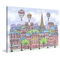 thumbnail image 2 of Marmont Hill "Paris Balloons" by Reesa Qualia Painting Print on Wrapped Canvas, 2 of 5