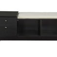 thumbnail image 4 of ACME Boyet Bench in Black and Fabric, 4 of 6