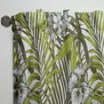 thumbnail image 3 of Designart 'Palm Tropical Leaves I' Mid-Century Modern Curtain Panel, 3 of 5