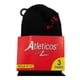 thumbnail image 4 of Tines Deportivos Atléticos para Niño Diseño Liso Negro 3 Pares Talla 9/12, 4 of 4