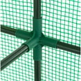 thumbnail image 5 of Machrus Ogrow Deluxe Walk-In Greenhouse with 2 Tiers and 8 Shelves - Green Cover, 5 of 6