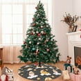 thumbnail image 7 of Yiaed Cute Bee Gnome Print Christmas Tree Skirt , Tree SkirtsTree Mat for Christmas Winter Holiday Indoor Decorations-48", 7 of 7