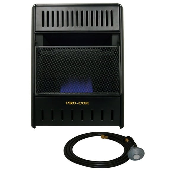 Procom ML100TBAHR 10,000 BTU Liquid Propane Heater - Black