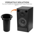 thumbnail image 3 of PAMINGONO 2Ud Tubo De Puerto Para Subwoofer En Audio Negro Para Hogar Con De Bajos, 3 of 8