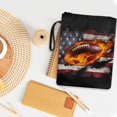 thumbnail image 4 of HELLHERO Rugby Pattern Design Gift Book Covers, 11.42 x 8.66 Inch Polyester Book Organzier Holder Book Cover Carrying Case Carrying Book Case with Book Protection, 4 of 8