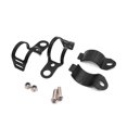 thumbnail image 1 of Unique Bargains 2Pcs Universal Motorcycle Fork Clamp Turn Signal Light Mount Brackets Black, 1 of 2